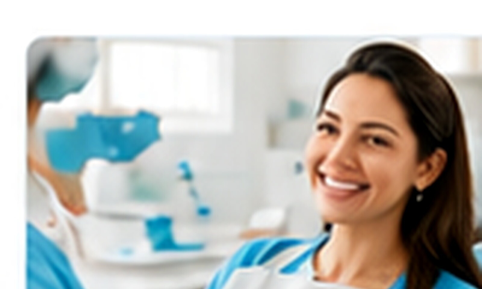 Dental patient smiling after care